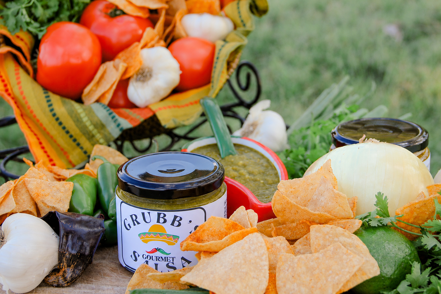 Grubb's Gourmet Green Salsa - Local Delivery